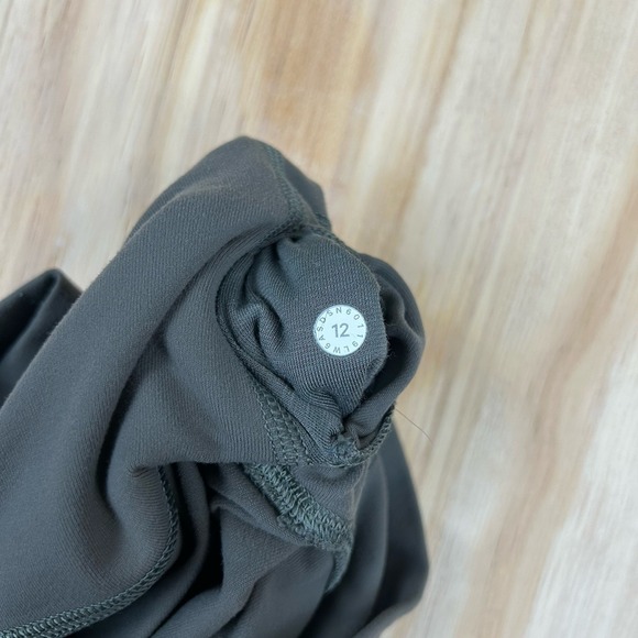Lululemon Wunder Under Crop High-Rise Gray Size 12 Women's W6ASDS - Picture 2 of 9